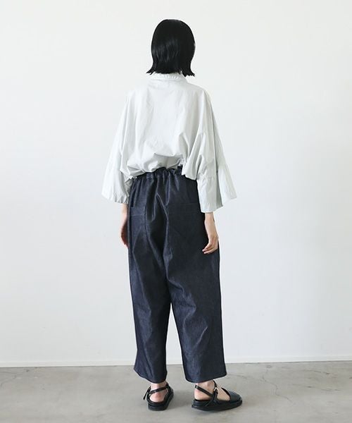 VU.ヴウ.easy pants vu-s22-p13[DEEP BLUE]_