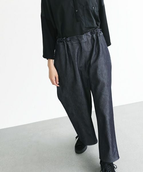 VU.ヴウ.easy pants vu-s22-p13[DEEP BLUE]_