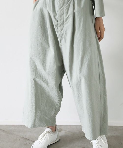 VU.ヴウ.wide silhouette pants vu-s22-p14[GREEN GRAY]