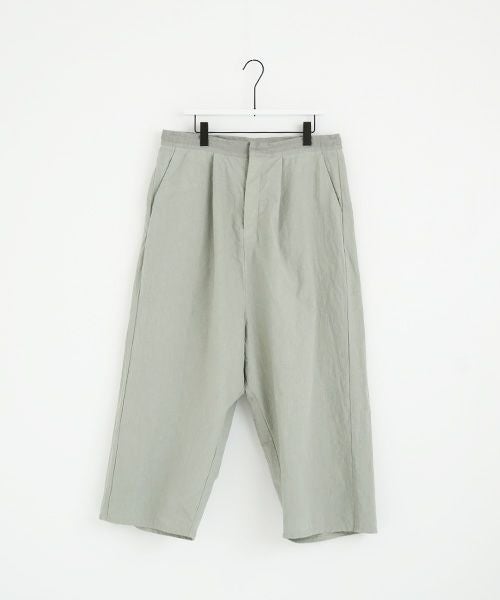VU.ヴウ.wide silhouette pants vu-s22-p14[GREEN GRAY]