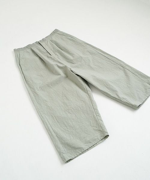 VU.ヴウ.wide silhouette pants vu-s22-p14[GREEN GRAY]