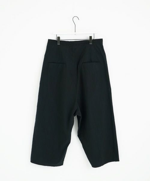VU.ヴウ.wide silhouette pants vu-s22-p14[SUMI BLACK]:s