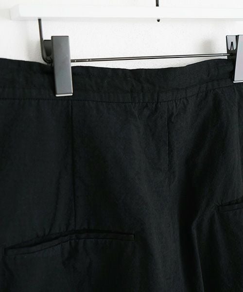 VU.ヴウ.wide silhouette pants vu-s22-p14[SUMI BLACK]:s