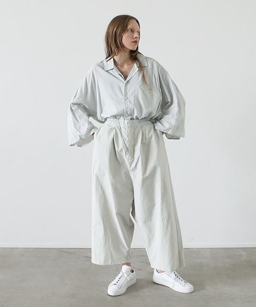 VUm ヴウエム wide silhouette pants vu-s22-p14[CHALK]_