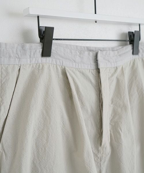 VU.ヴウ.wide silhouette pants vu-s22-p14[CHALK]_