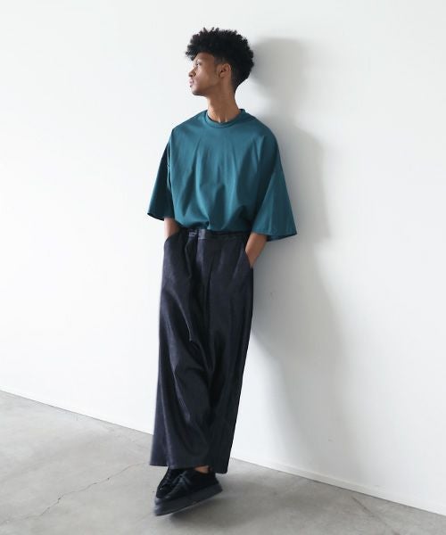 VUm ヴウエム wide silhouette pants vu-s22-p14[CHALK]_