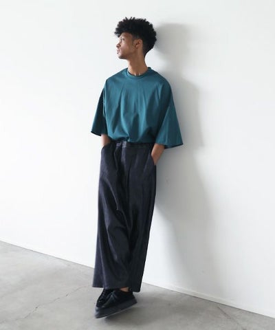VU.ヴウ.wide silhouette pants vu-s22-p14[DEEP BLUE]:s_