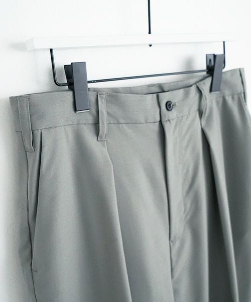 VU.ヴウ.tapered pants vu-s22-p15[GREEN GRAY]_