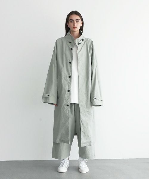 VU.ヴウ.standcollar coat vu-s22-b17[GREEN GRAY]_
