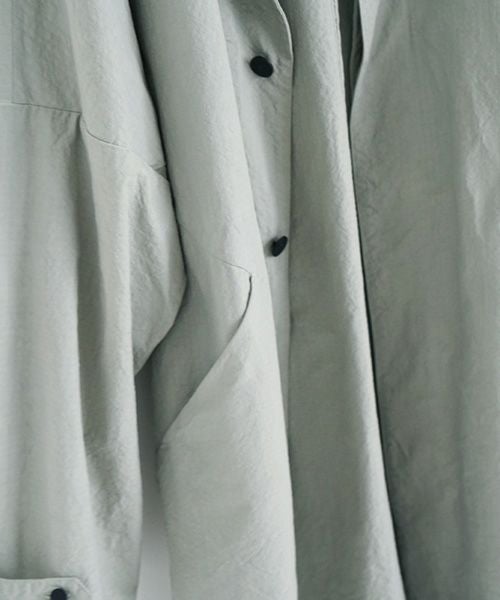 VU.ヴウ.standcollar coat vu-s22-b17[GREEN GRAY]_