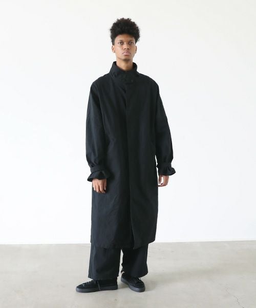 VU.ヴウ.standcollar coat vu-s22-b17[SUMI BLACK]_
