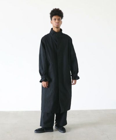 VU.ヴウ.standcollar coat vu-s22-b17[SUMI BLACK]_