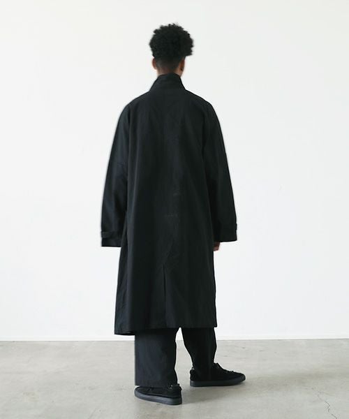 VU.ヴウ.standcollar coat vu-s22-b17[SUMI BLACK]_