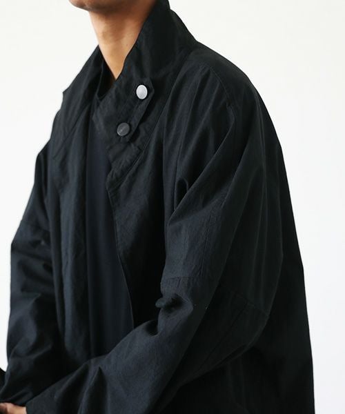 VU.ヴウ.standcollar coat vu-s22-b17[SUMI BLACK]_