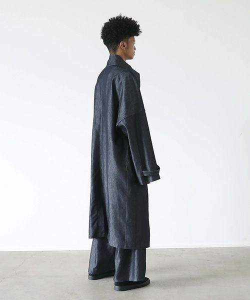 VU.ヴウ.standcollar coat vu-s22-b17[DEEP BLUE]