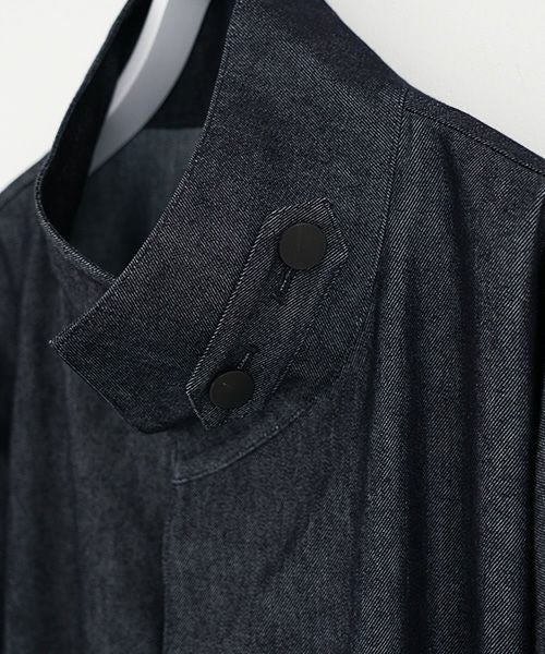 VU.ヴウ.standcollar coat vu-s22-b17[DEEP BLUE]