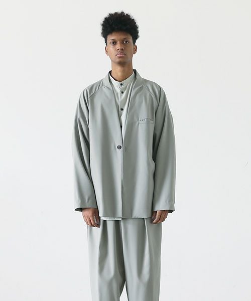 VU.ヴウ.nocolor jacket vu-s22-j19[GREEN GRAY]_