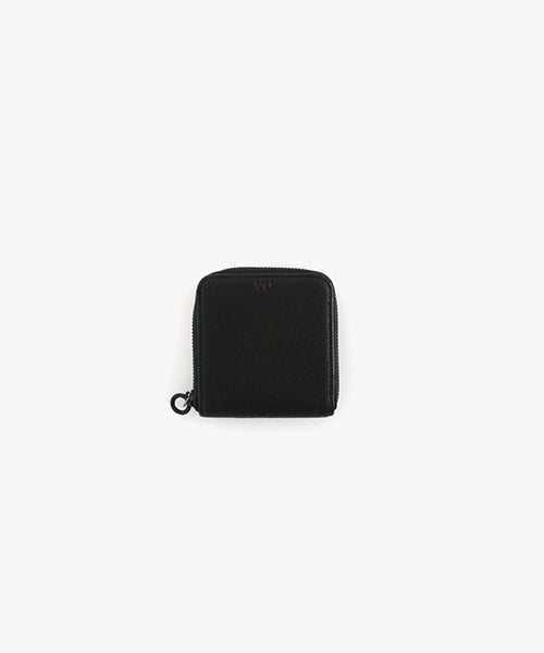 財布 ブラック VU product 美品　日本製　黒　本革 VU PRODUCT ヴウプロダクト leather mini wallett 鹿革ミニ財布 vu
