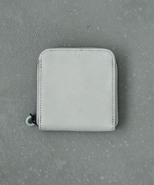 VU PRODUCT.ヴウプロダクト.vu-product-B10[GREEN GARY].mini zip wallet