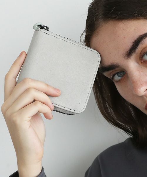 VU PRODUCT 鹿革スクエアジップウォレット|軽くて柔らかいディア VU PRODUCT 鹿革スクエアジップウォレット|軽くて柔らかいディア