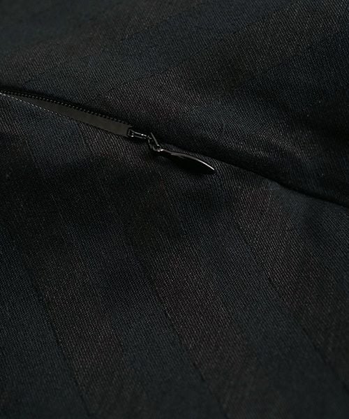 Mochi.モチ.v-neck belt dress [ms22-op-02/black]