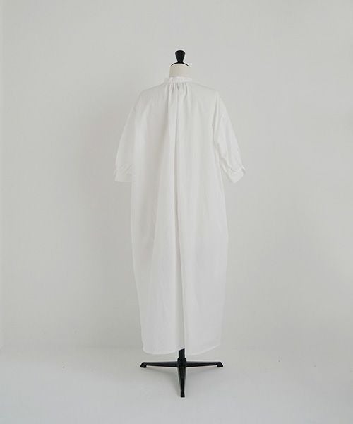 Mochi.モチ.gather dress [ms22-op-06/white]