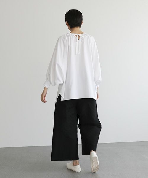 Mochi.モチ.dolman sleeve blouse [ms22-b-01/white]