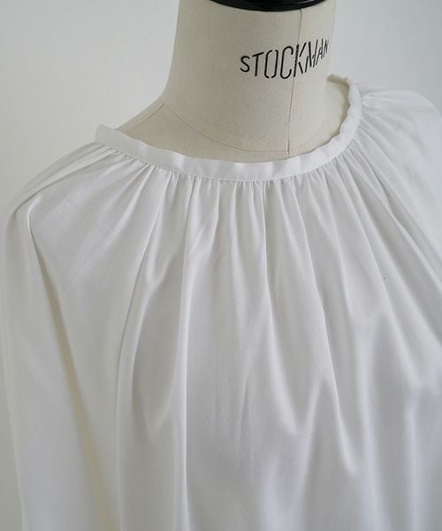 Mochi.モチ.dolman sleeve blouse [ms22-b-01/white]
