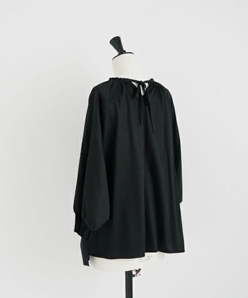 Mochi.モチ.dolman sleeve blouse [ms22-b-01/black]