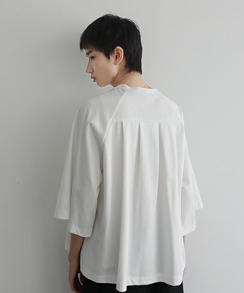 Mochi.モチ.raglan sleeve t-shirt [ms22-to-02/off white]