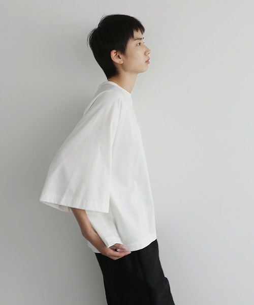 Mochi.モチ.raglan sleeve t-shirt [ms22-to-02/off white]