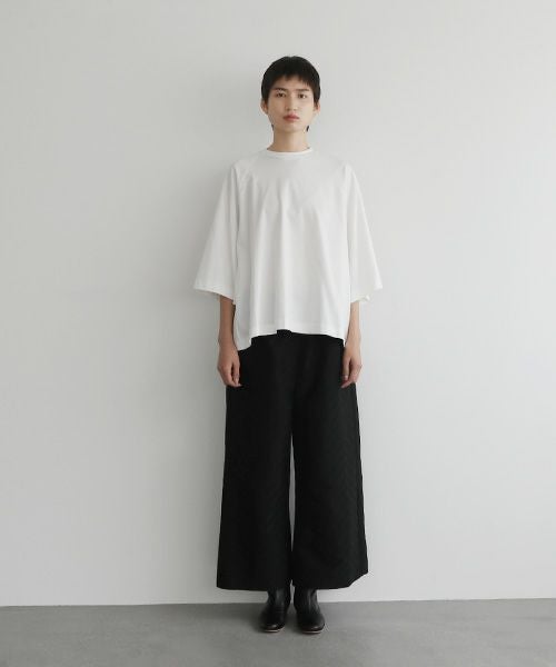Mochi.モチ.raglan sleeve t-shirt [ms22-to-02/off white]