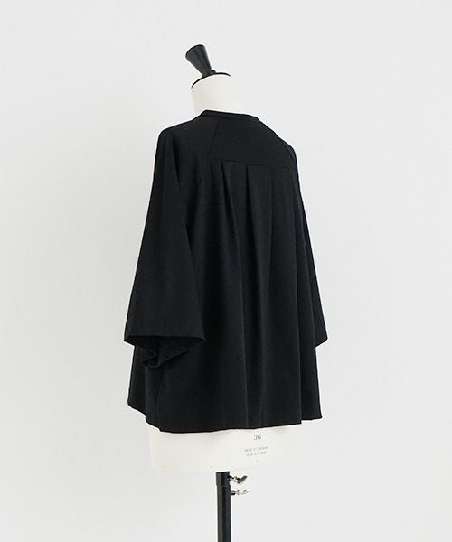 Mochi.モチ.raglan sleeve t-shirt [ms22-to-02/black]