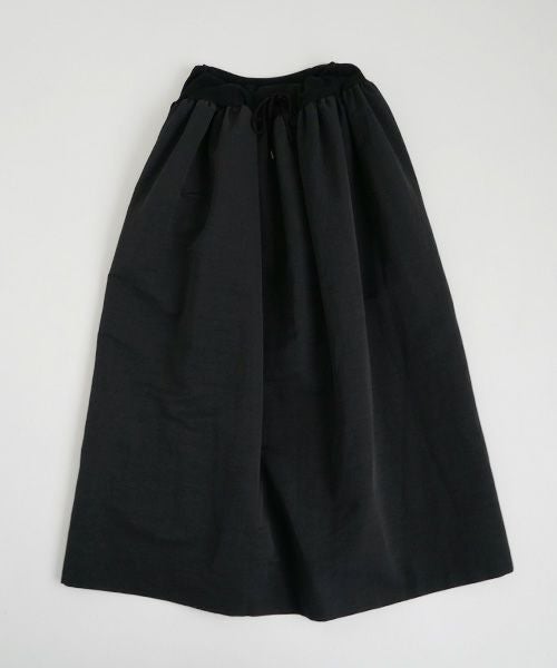 Mochi.モチ.long skirt [ms22-sk-01/black]