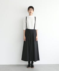 Mochi.モチ.suspender wide pants [mo-pt-01/black]