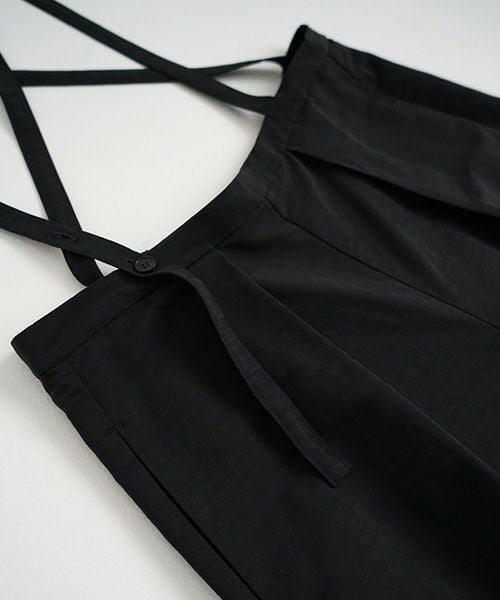 Mochi.モチ.suspender wide pants [mo-pt-01/black]