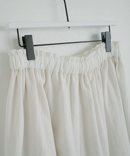 Mochi.モチ.cropped wide pants [mo-pt-01/white・]