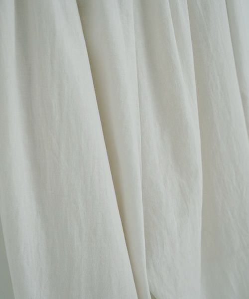 Mochi.モチ.cropped wide pants [mo-pt-01/white・]