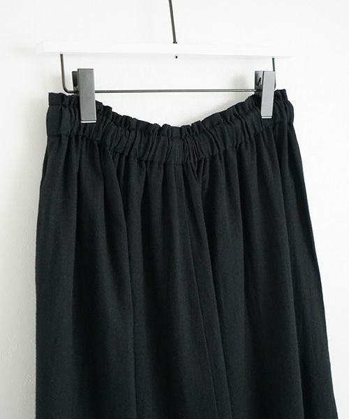 Mochi.モチ.cropped wide pants [mo-pt-01/black]