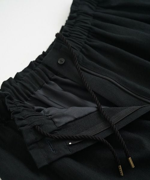 Mochi.モチ.cropped wide pants [mo-pt-01/black]