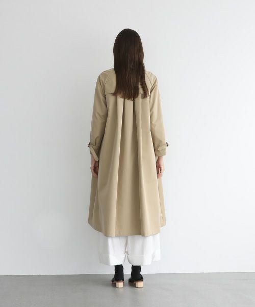 Mochi.モチ.tuck trench coat [mo-co-01/beige]