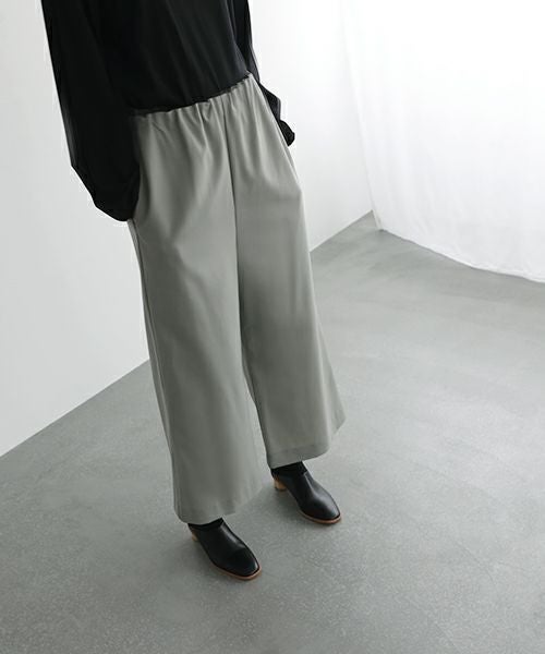Mochi.モチ.wide pants [mo-pt-02-/green grey]