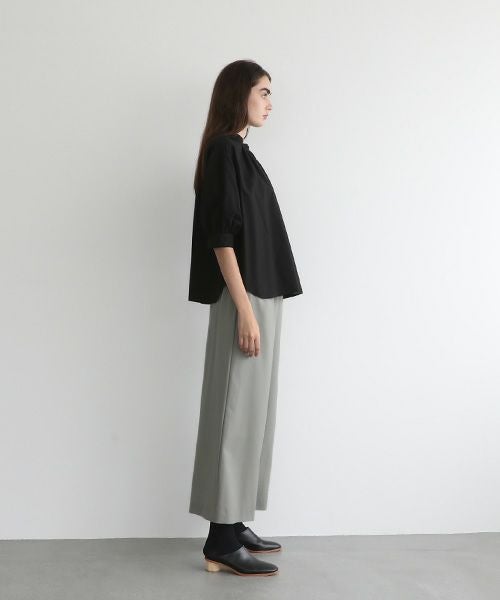 Mochi.モチ.wide pants [mo-pt-02-/green grey]