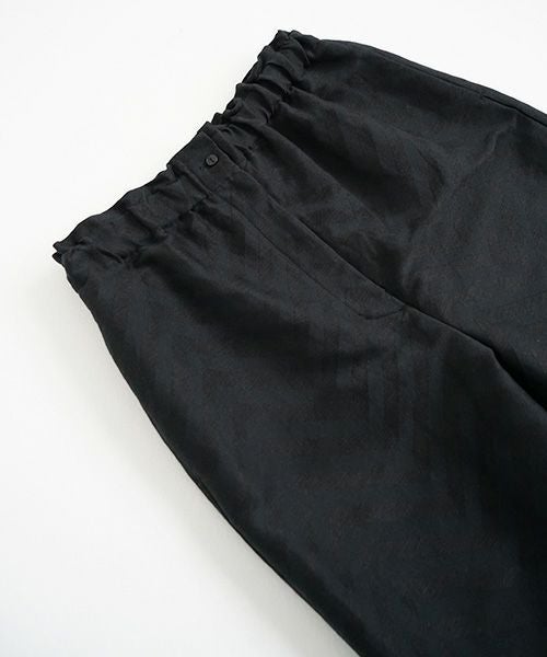 Mochi.モチ.Jacquard wide pants [mo-pt-03/black]