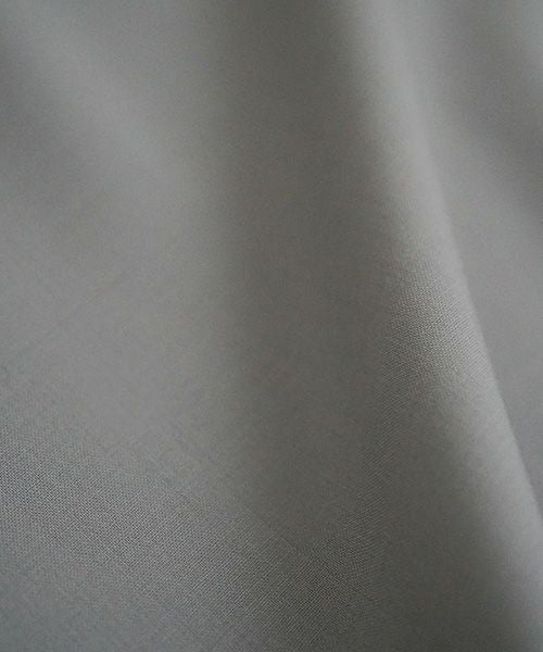 Mochi.モチ.v-neck dress [mo-op-02-/green grey]