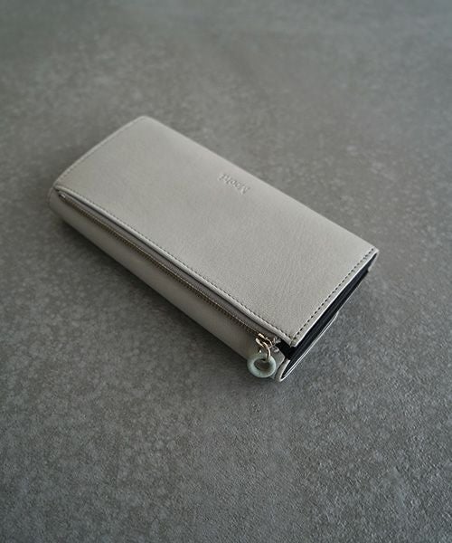 Mochi.モチ.long wallet [ma-pro-09-/grey green]