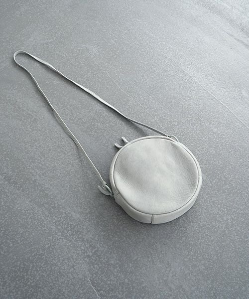 Mochi.モチ.circle shoulder bag [ma-pro-10-/grey green・]