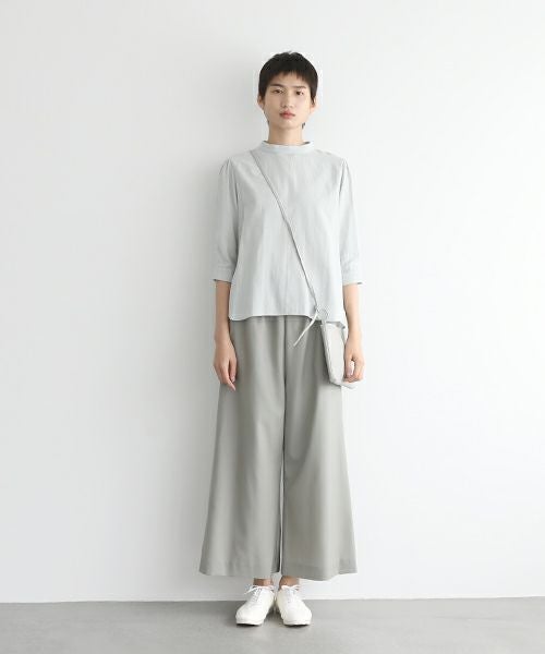 Mochi.モチ.horizontal bag [ma-pro-11/grey green]