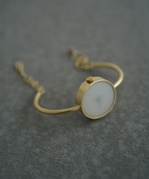 Mochi/モチ.【限定】nejicommu × Mochi.GEM CHAIN BRACELET [gold・]