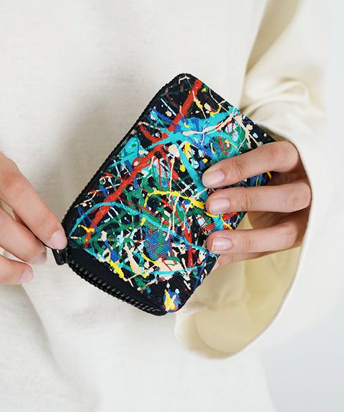 macromauro マクロマウロ.SPLASH WALLET R [BLACK]_